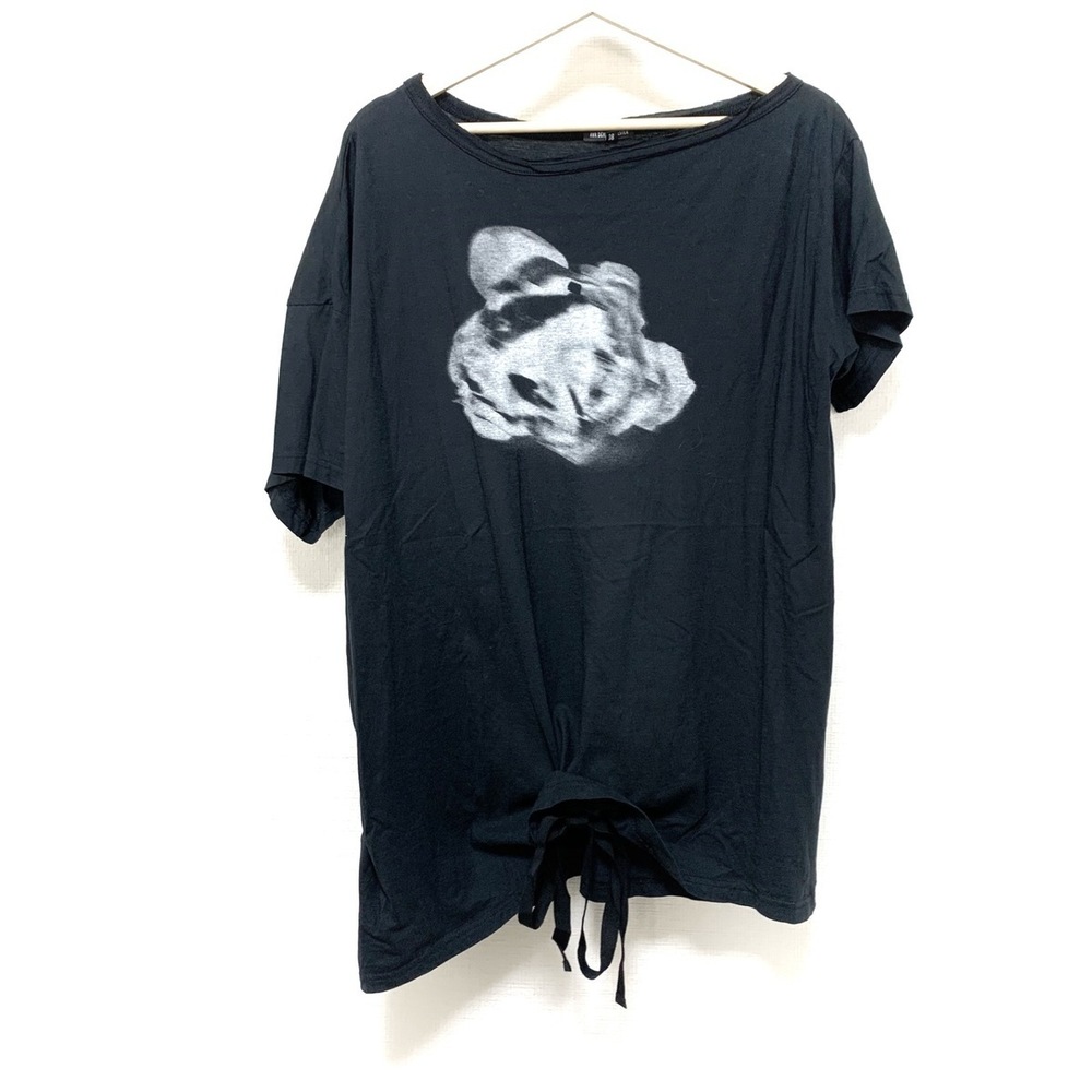 ANN DEMEULEMEESTER - T-Shirt - BlackGray Women